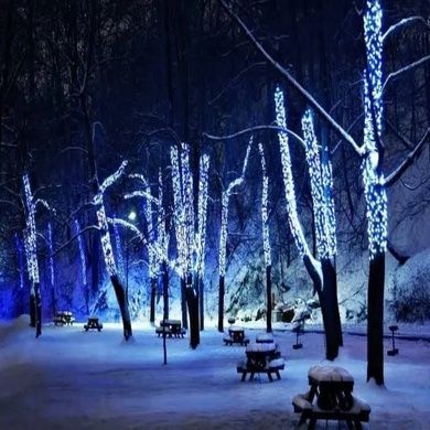 Уличная гирлянда 600 LED 50М Белый