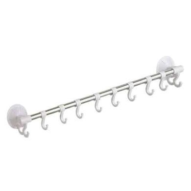 Підвісна вішалка для рушників Hanging Rod Hook Towel SQ1918 № G09-74 Біла