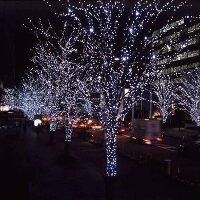 Уличная гирлянда 600 LED 50М Белый