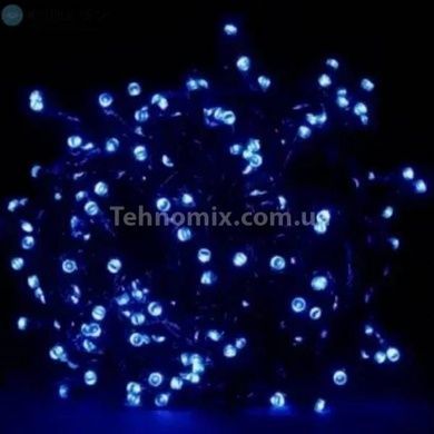 Гирлянда внутренняя 500LED 50м черный провод Синий свет