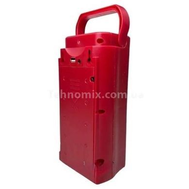 Фонарь переносной 24LED Power bank 3 режима 2606L Красный