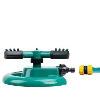 Ороситель для полива газона спринклер дождеватель круговой 360 Lawn Water Sprinkler / ART-5059 Зеленый