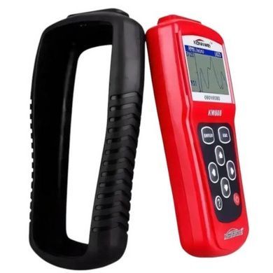 Автосканер OBDII/EOBD Konnwei KW808 Черный с красным