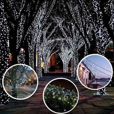 Уличная гирлянда 600 LED 50М Белый