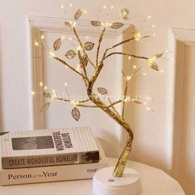 Светильник настольный Дерево 36 LED 50см Aulife Теплый белый