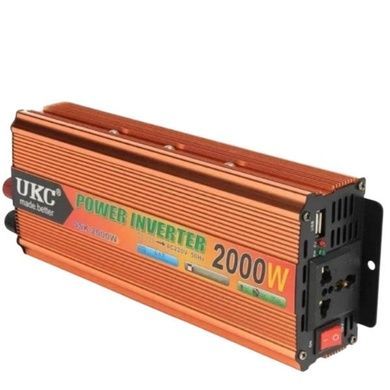 Преобразователь (инвертор) DC12V -AC220V UKC SSK 2000W