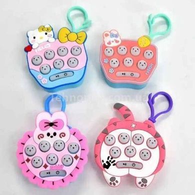 Іграшка антистрес брелок Pop It PRO Kitty