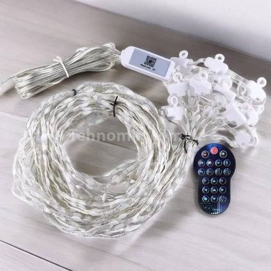 Гирлянда Штора с приложением SFK-07 2*2 APP Bluetooth USB