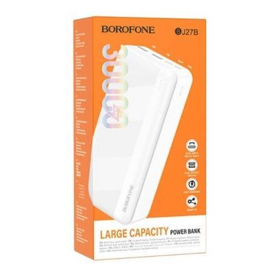 Power Bank 30000mAh Borofone Bj27b 5V\2.1A Білий