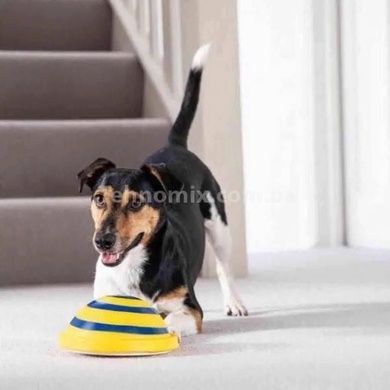 Фрисби с пищалкой для игр с животными Woof Glider