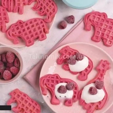 Вафельниця фігурна Звірі 1600Вт Animal Shape Waffle Maker Machine RAF SKY RS-7400