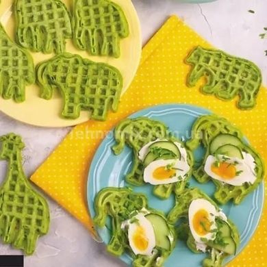 Вафельниця фігурна Звірі 1600Вт Animal Shape Waffle Maker Machine RAF SKY RS-7400