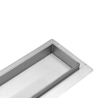 Трап-душевая решетка напольная металлическая floor drain AND YLN7245-40H Серая