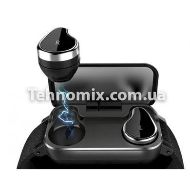 Фитнес-браслет с беспроводными наушниками Smart TWS T89 Черный