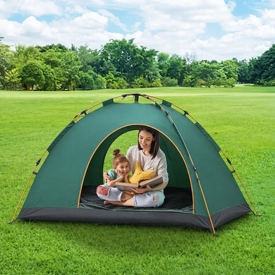 Намет автоматичний G-Tent 200 х 140 х 110 см Зелений