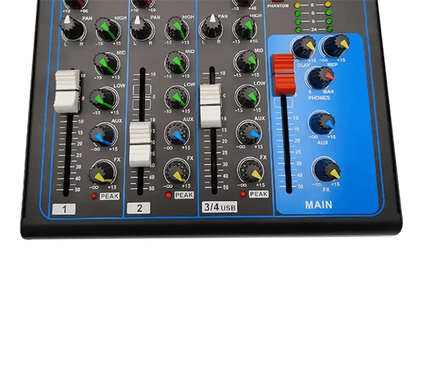 Аудіо мікшер Mixer MG 04BT