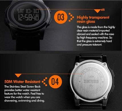 Годинник дитячий Skmei Ultra New 1206 для дітей від 10 років