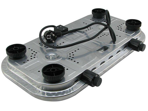 Електроплита Rainberg&nbsp;RB-008&nbsp;двокомфоркова спіральна нерж. 3500 Вт