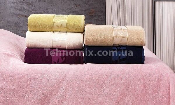 Простирадло Belizza Gold pembe 200х220см Бамбук