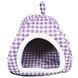 Мягкий домик Pet Hut для собак и кошек Фиолетовый