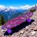 Пенни борд со светящимися колесами PU Penny Board Розовый лес