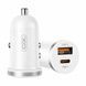 Автомобільний зарядний пристрій для гаджетів та смартфонів XO CC56 mini car charger A+C single port 30W/simultaneous 5V3A