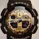 Мужские наручные часы G-SHOCK-3 Черные с золотым