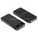Power Bank с солнечной панелью и 4 встроенными шнурами Solar 50000 mAh Черный