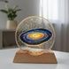 3D-ночник с подсветкой Космос на подставке 8х8см