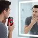 Комплект машинка для стрижки, триммер, електробритва VGR 3IN1STEPLERSS PRO RED Чорна з червоним