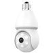 Камера відеоспостереження внутрішня camera E27 wifi camera app icsee AND D1 Біла