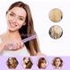 Расческа для выпрямления волос электрическая с USB-портом Hair Comb Фиолетовая