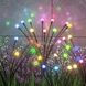 Комплект садових світильників декоративних Світлячки 2 шт по 10LED RGB 70см
