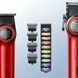 Комплект машинка для стрижки, триммер, електробритва VGR 3IN1STEPLERSS PRO RED Чорна з червоним