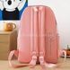 Набор 5в1 школьный рюкзак, сумка, клатч, пенал и мешочек MFG-2-618Pink Розовый с клеткой и цветными шариками