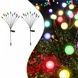 Комплект садових світильників декоративних Світлячки 2 шт по 10LED RGB 70см
