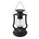 Ліхтар у вигляді гасової лампи 7LED Solar and Hand Crank Lamp RY-T91 Чорний