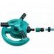 Ороситель для полива газона спринклер дождеватель круговой 360 Lawn Water Sprinkler / ART-5059 Зеленый