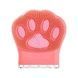 Щетка вибрационная аккумуляторная для лица Лапка paw washer Темно-розовая