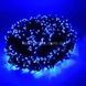 Гирлянда внутренняя 500LED 50м черный провод Синий свет
