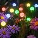 Комплект садових світильників декоративних Світлячки 2 шт по 10LED RGB 70см
