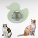 Шарик с кошачьей мятой на липучке Уточка Pet toy LY-757 Салатовая