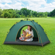 Намет автоматичний G-Tent 200 х 140 х 110 см Зелений