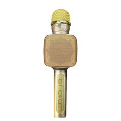 Беспроводной Bluetooth микрофон для караоке YS-68 Золотой