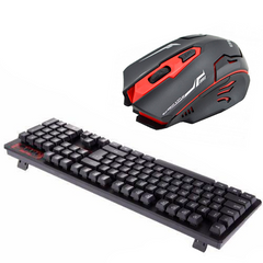 Комплект беспроводной клавиатуры с мышью Pro Gaming HK-6500 Черный