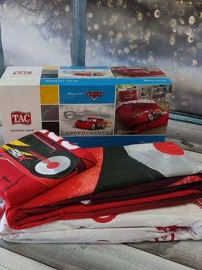 Постельное белье детское TAC Cars spiderenzy Хлопок/Ранфорс Полуторный размер
