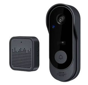 Розумний дверний дзвінок із камерою нічного бачення Video doorbell AND M9 Чорний