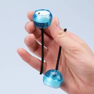 Шарики светодиодные антистресс Thumb chucks в коробочке Голубые