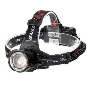 Фонарь налобный PLD-T115-2PM10-TG (white+red) Черный