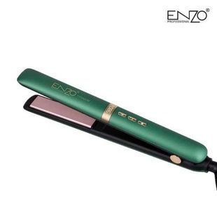 Плойка для волос с термостойким ковриком ENZO-3122 Зеленая